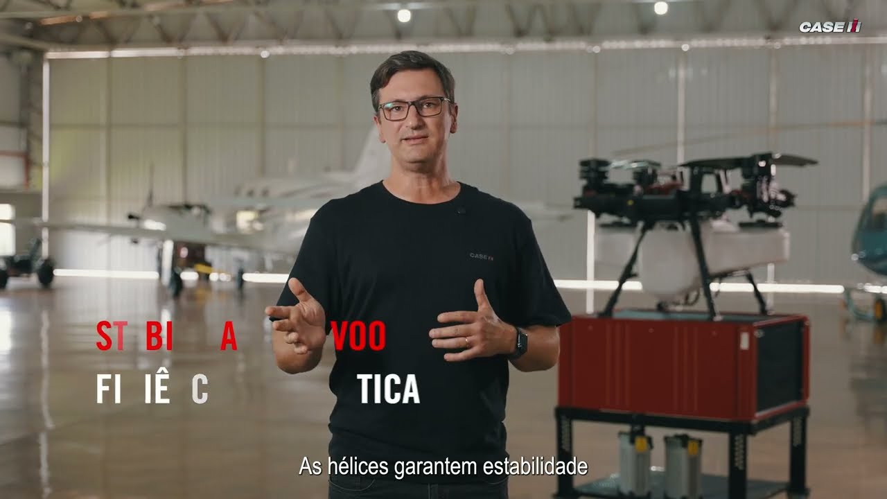 WalkAround - Drone de Aplicação P150 - Case IH