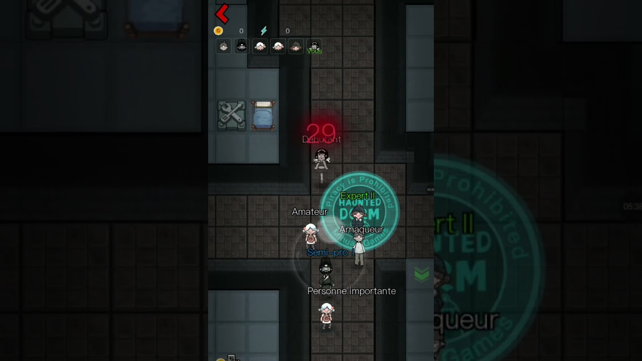Les gars on va jouer à hanted dorm