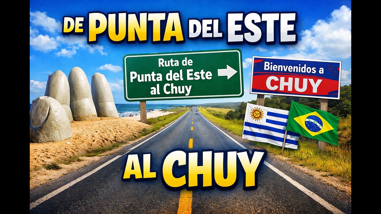 Ruta completa: Punta del Este – Chuy – Punta del Este (6h)