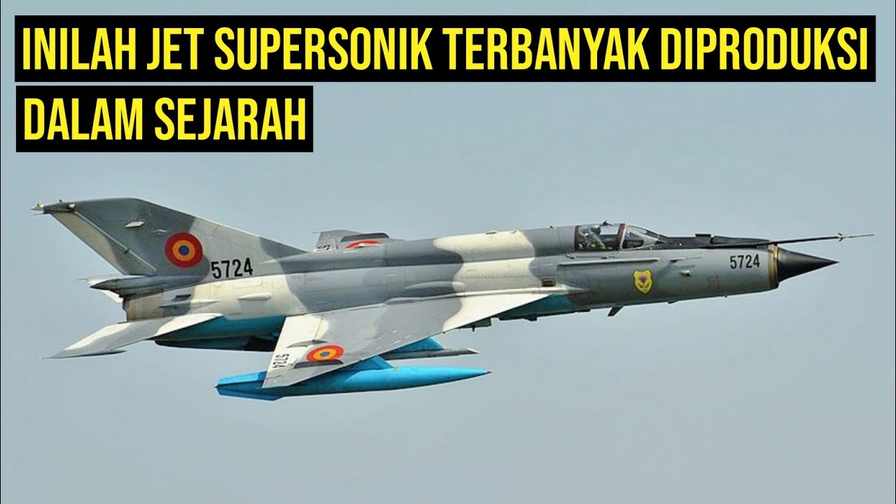 MiG-21, Jet Supersonik Terbanyak Diproduksi dalam Sejarah