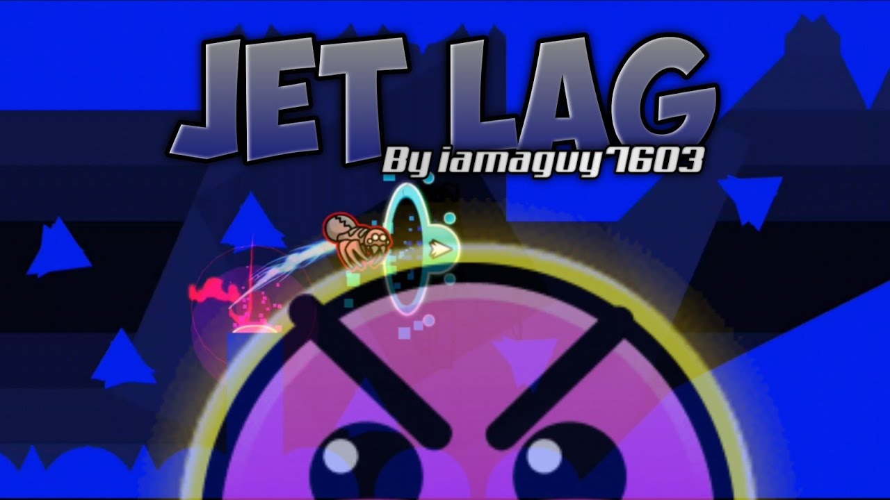 [4K] Jet Lag 100% (Insane 9⭐) By iamaguy7603 | All Coins 🥈🥈🥈 [Geometry Dash 2.207] 