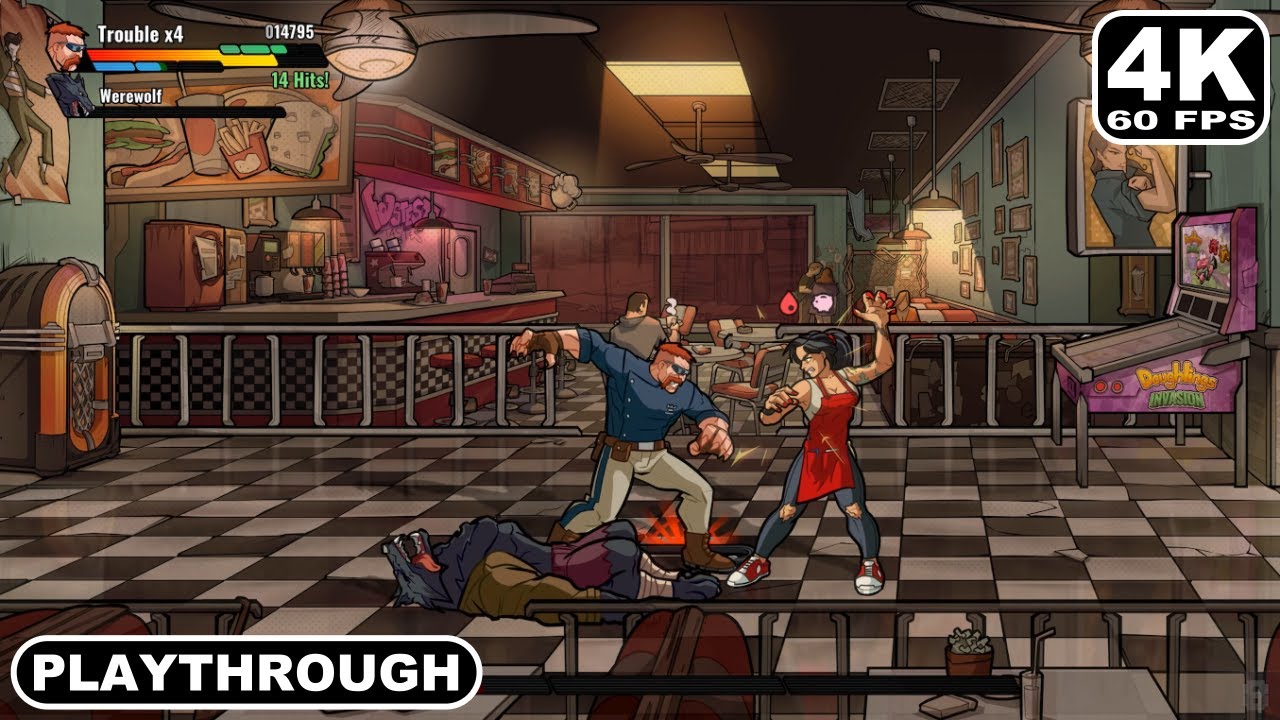 Mayhem Brawler (PS5 Gameplay / Playthrough / No Commentary / 4K 60fps)