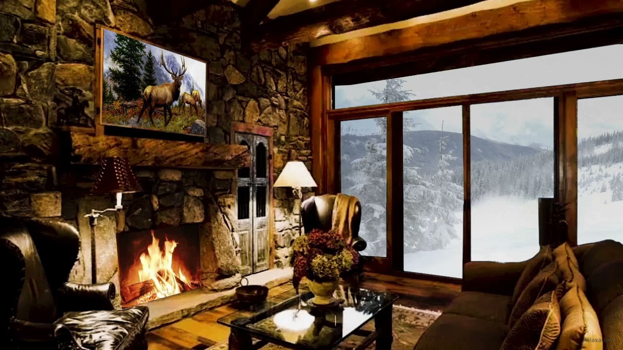 Cozy Winter Relaxing Blizzard and Snowstorm Sounds for Sleep & Relaxation