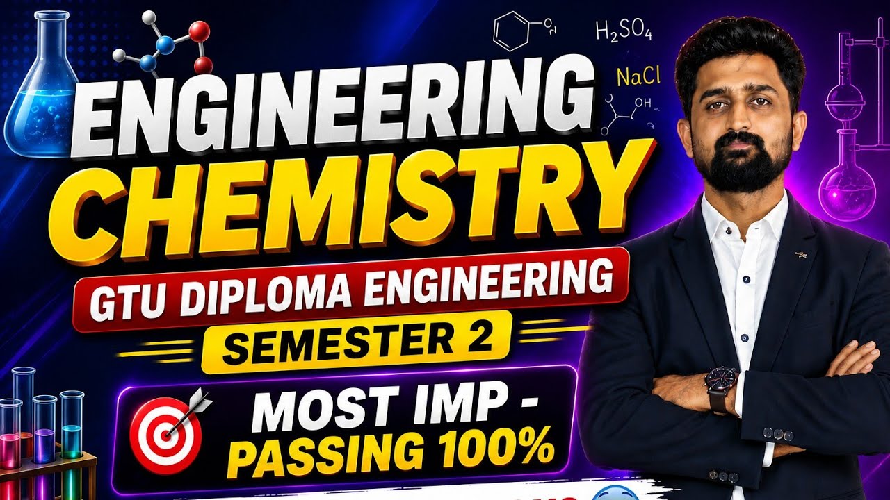 ENGINEERING CHEMISTRY MOST IMP QUESTIONS | DIPLOMA SEM 2 IMP | CHEMISTRY IMP