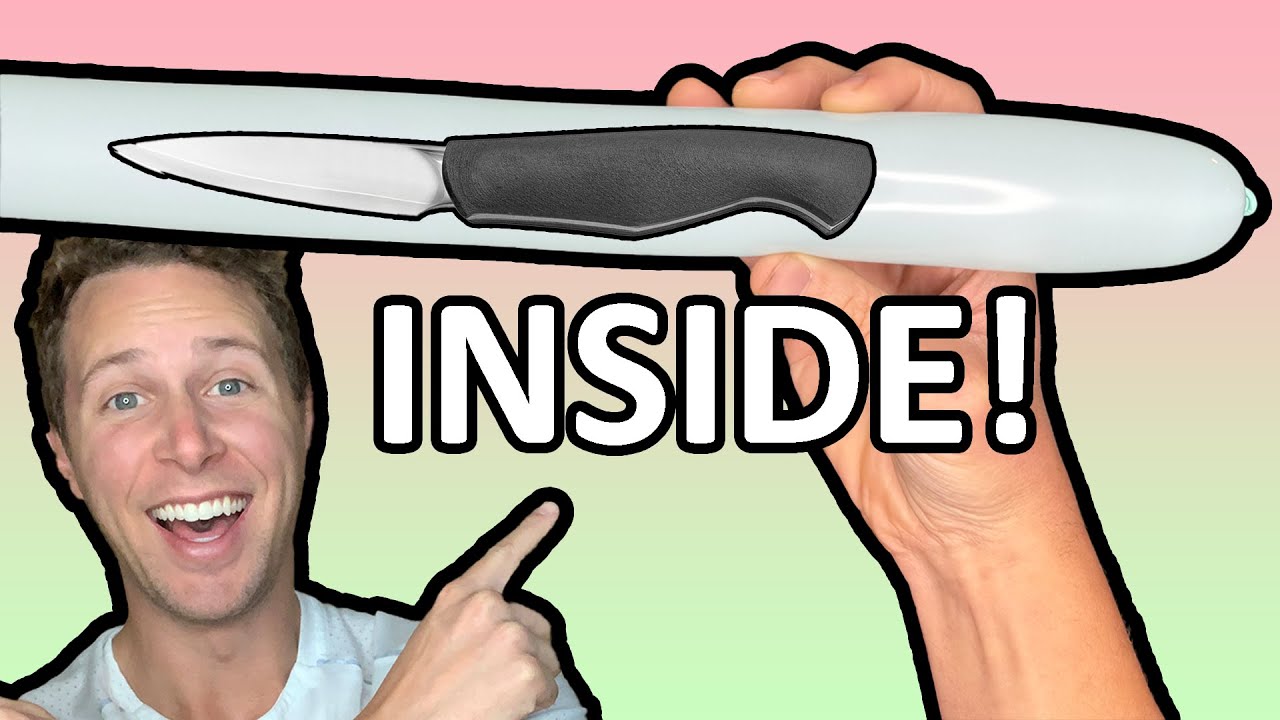 Knife INSIDE Balloon (Tutorial) - Beginner Balloon Twisting Technique #7