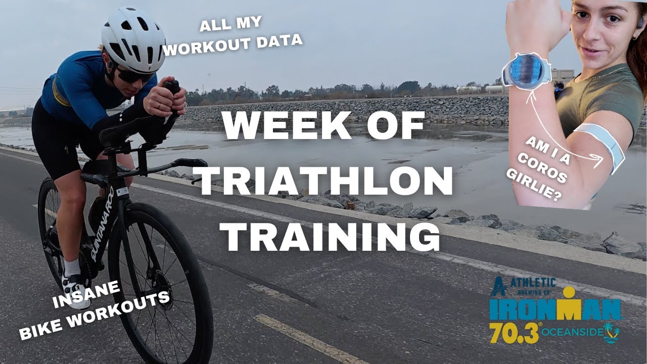 ТРЕНИРОВКА К IRONMAN 70.3 OCEANSIDE — подробности тренировки, новая беговая дорожка и Coros!