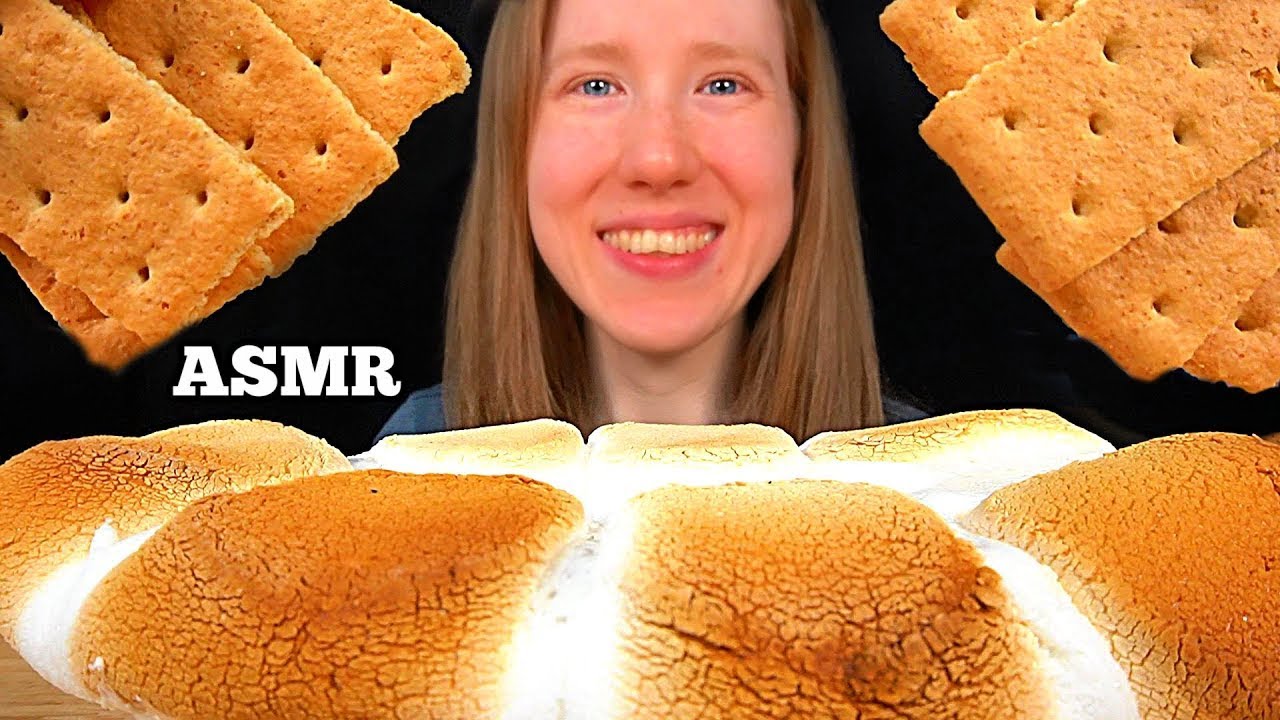 ASMR SMORES DIP MUKBANG (No Talking) EATING SOUNDS
