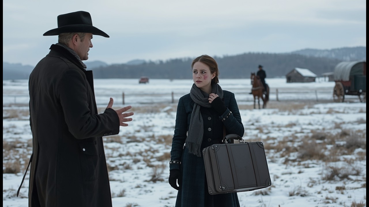 Rich Cowboy Bought the Bride No One Wanted — Then Froze When He Saw Her Face|Cold Sunset