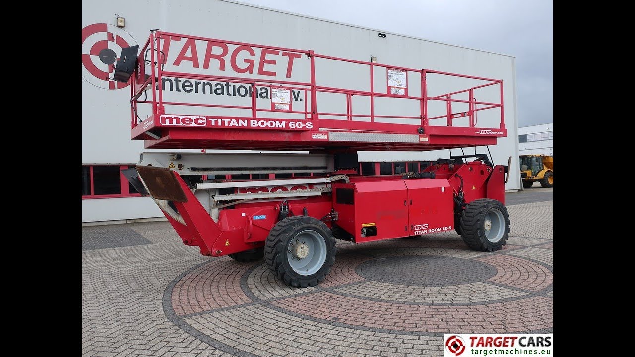 779007 MEC TITAN BOOM 60-S WORK LIFT 4x4x4 2000CM 2014 0797HRS