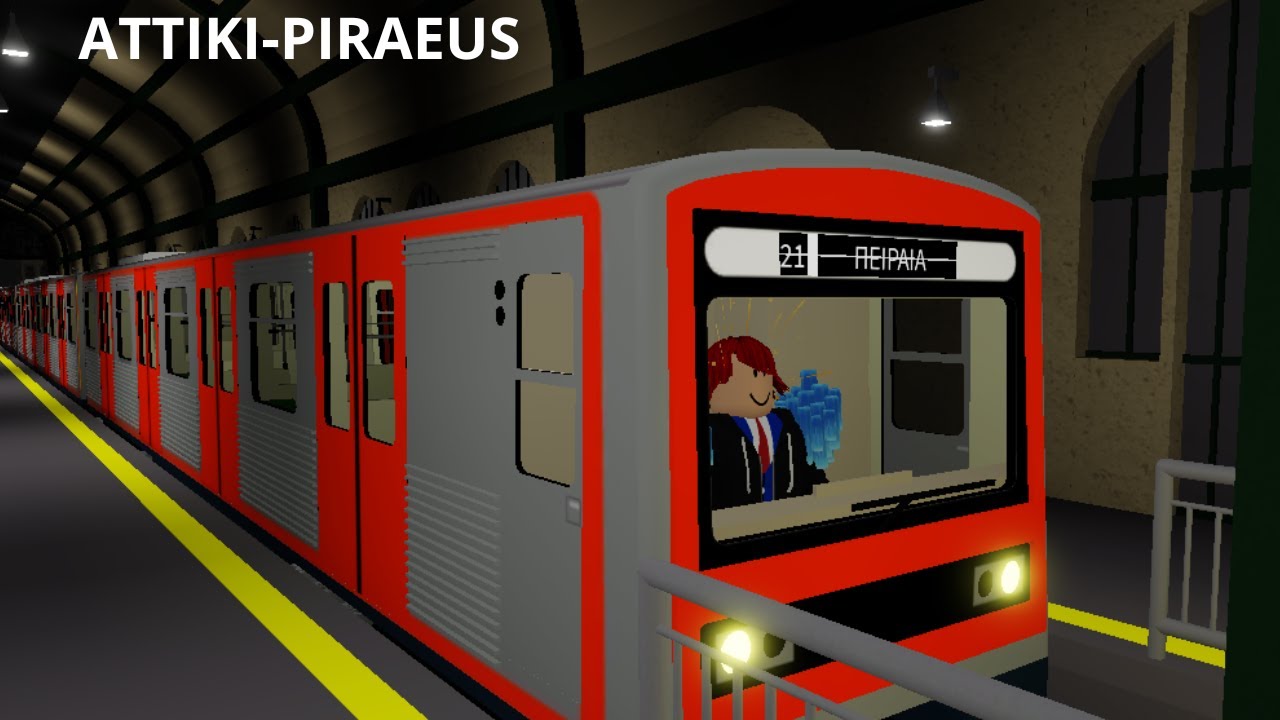 ATTIKI-PIRAEUS sur METRO TRANSPORT! | Metro Transport Roblox