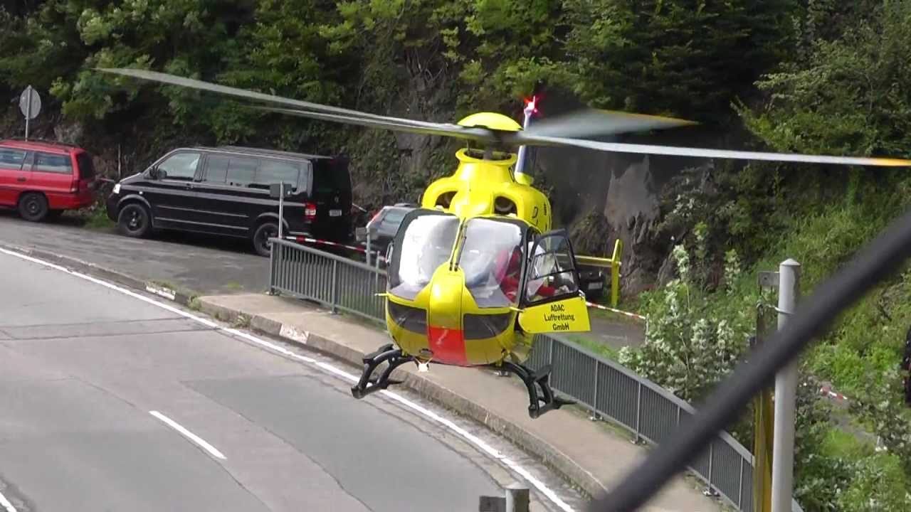 Manderscheider Burgenfest 2011: Hubschraubereinsatz - Die wahren Helden