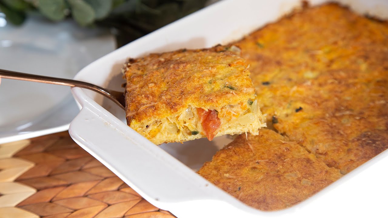 Torta molhadinha fácil, rápida e sem glúten