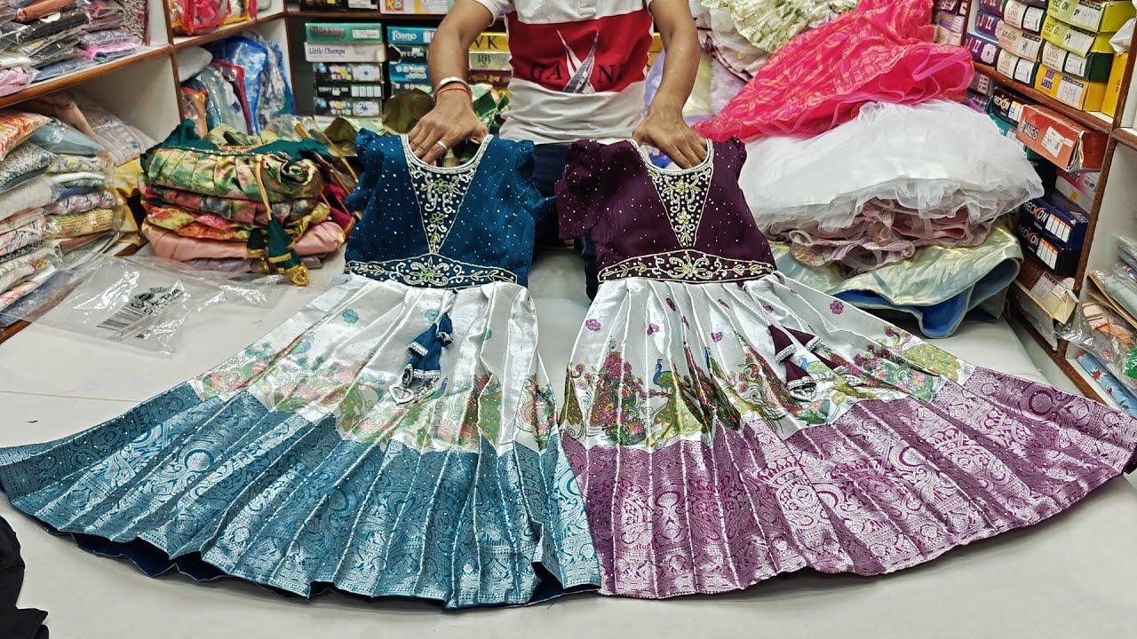 Chickpet Bangalore Wholesale Kidswear 85Rs/Kidswear Fancy&Ethnic Dresses/Single Courier AVL/Shopping