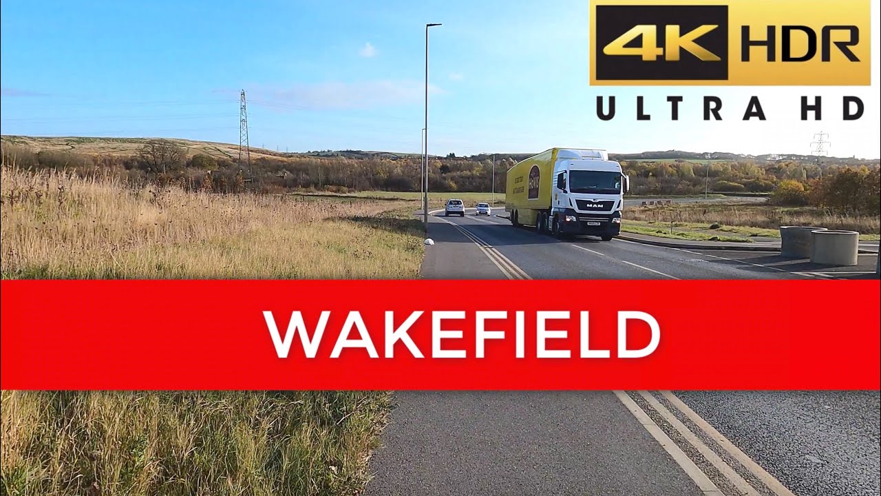 A morning walk in WAKEFIELD West Yorkshire |2021| 4K HDR| new video