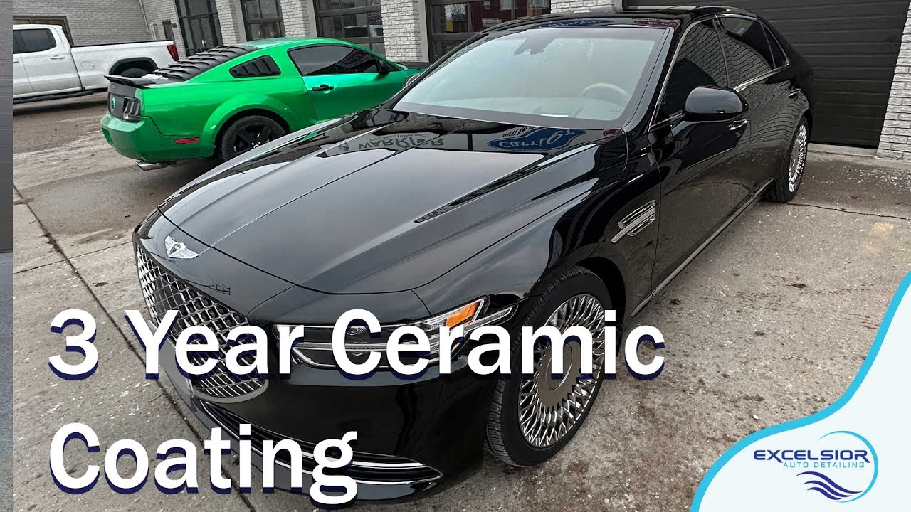 2022 Genesis G90 - 5 Year Ceramic Coating - Excelsior Auto Detailing Windsor, ON