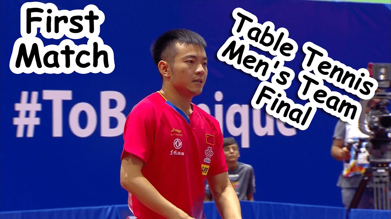 Table Tennis Men's Team Final of The #napoli2019 #tabletennisteam