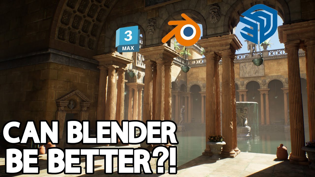 Сможет ли Blender конкурировать с Max и SketchUp в области архитектурной визуализации?