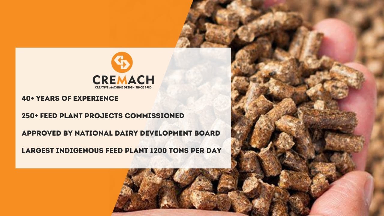 Cattle Feed Plant | Animal Feed Production Line | All Types Feed Pellet Machine | Cremach