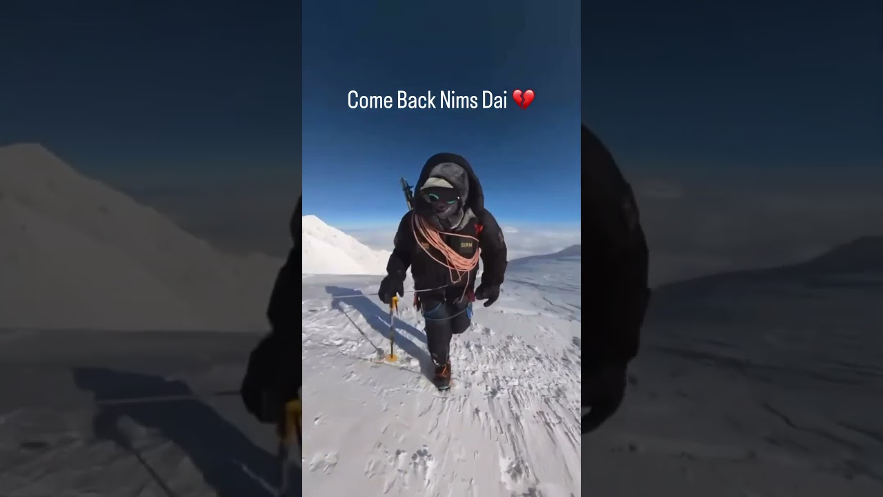 Nims Dai update today found dead in broad peak avalanche #nimsdai #broadpeak #avalanche #nepal