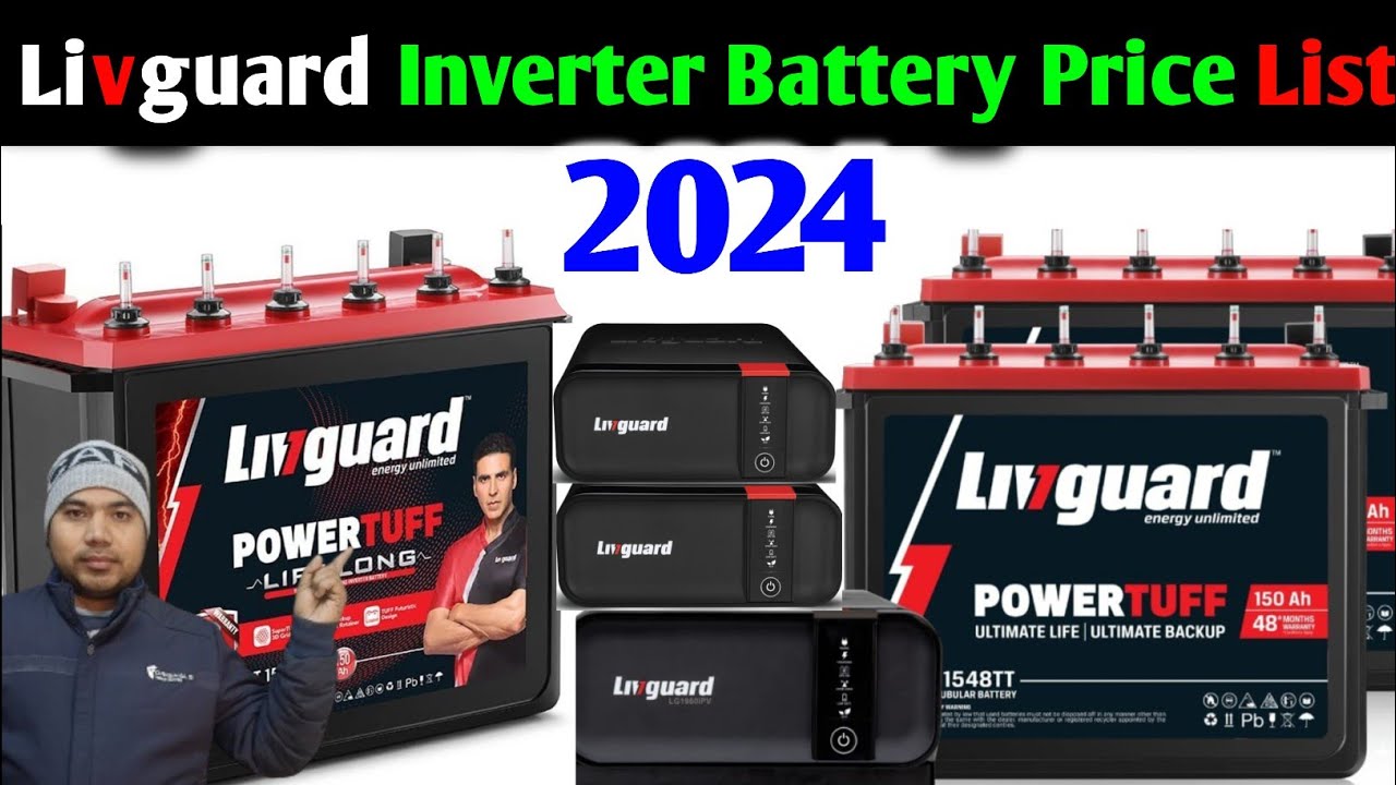 Livguard Inverter Battery Rate List l Best Inverter Battery Price 2024