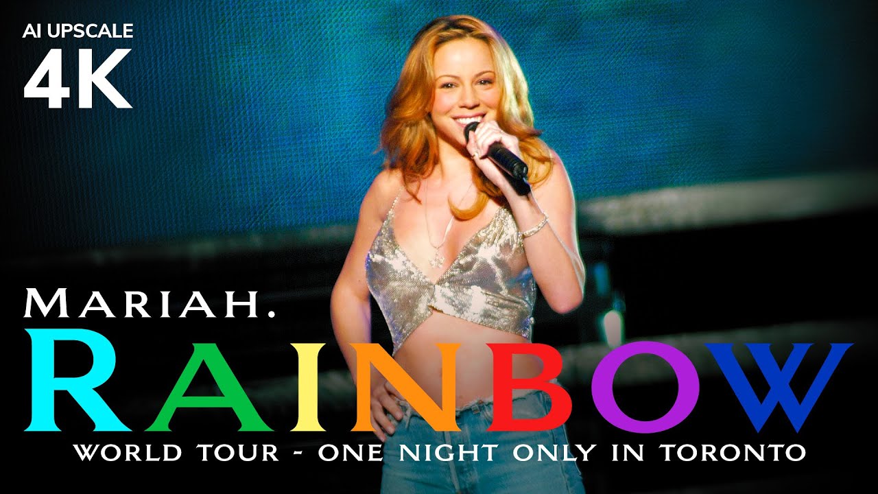 [4k 60fps] Mariah Carey - Rainbow World Tour: One Night Only - Live from Toronto, Canada - 2000
