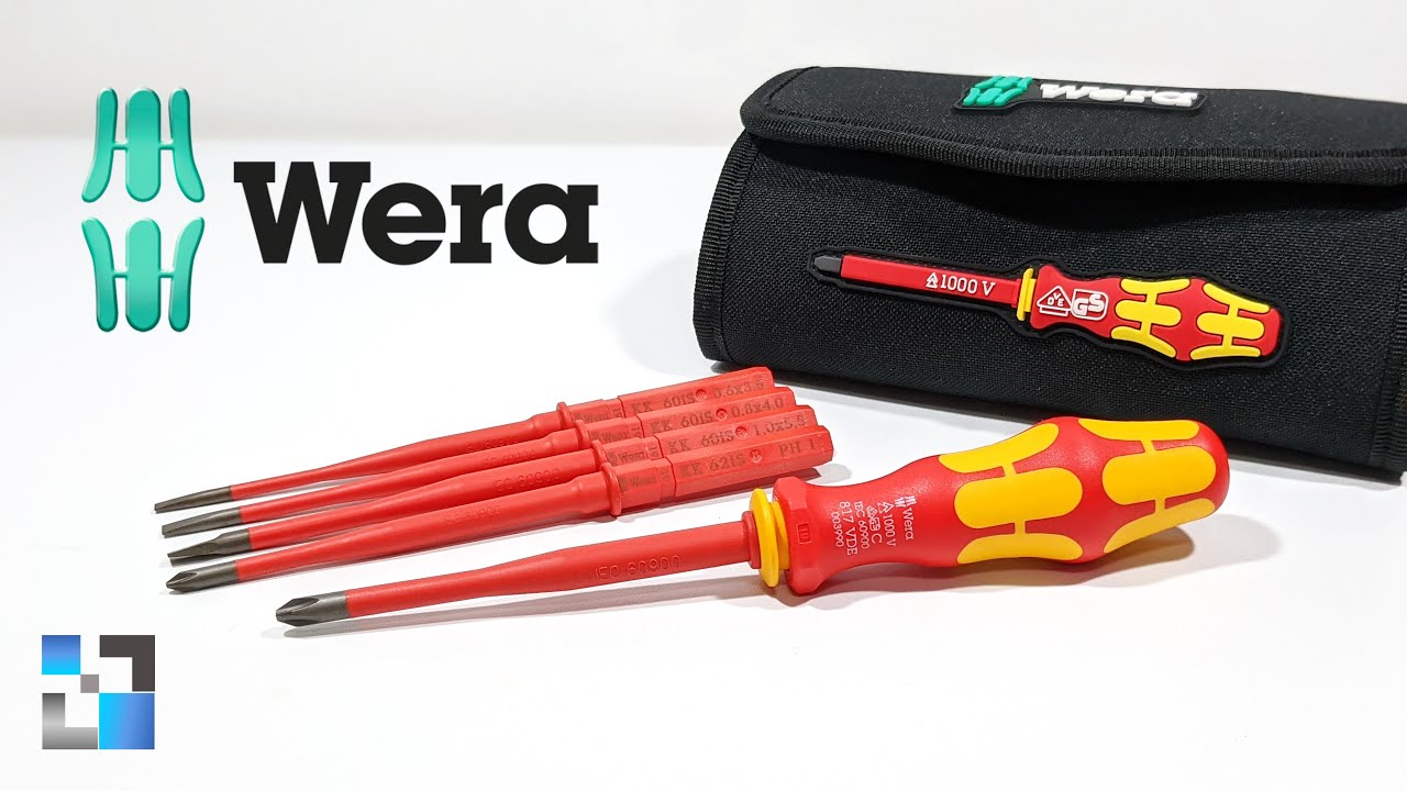 KIT DE CHAVE ISOLADA COMPACTO WERA KRAFTFORM KOMPAKT 16!