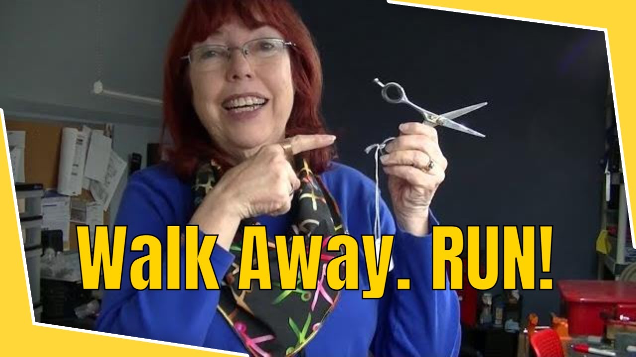 Shear Sharpening You Shouldn't Do. Can these shears be saved? | Bonika Shears