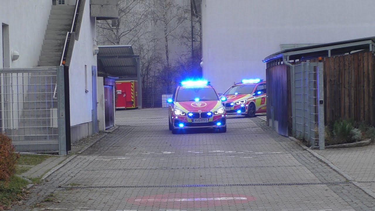 Alle 3 First Responder Unterschleissheim auf Einsatzfahrt