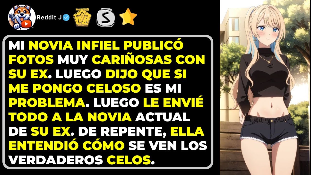 Mi novia infiel publicó fotos muy cariñosas con su ex. Luego dijo que si me pongo celoso es mi