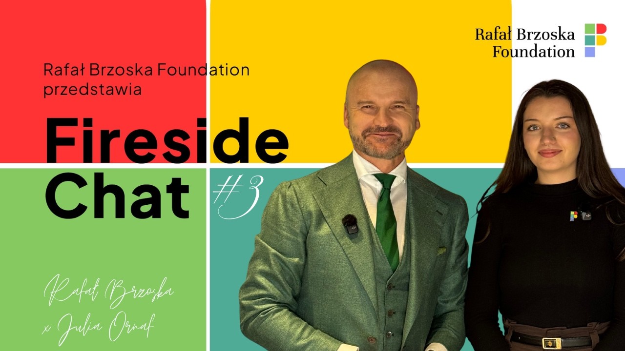 #3 Fireside Chat, Rafał Brzoska x Julia Ornaf