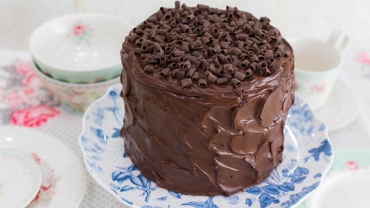 Tarta de chocolate - Receta en un minuto - María Lunarillos | tienda & blog