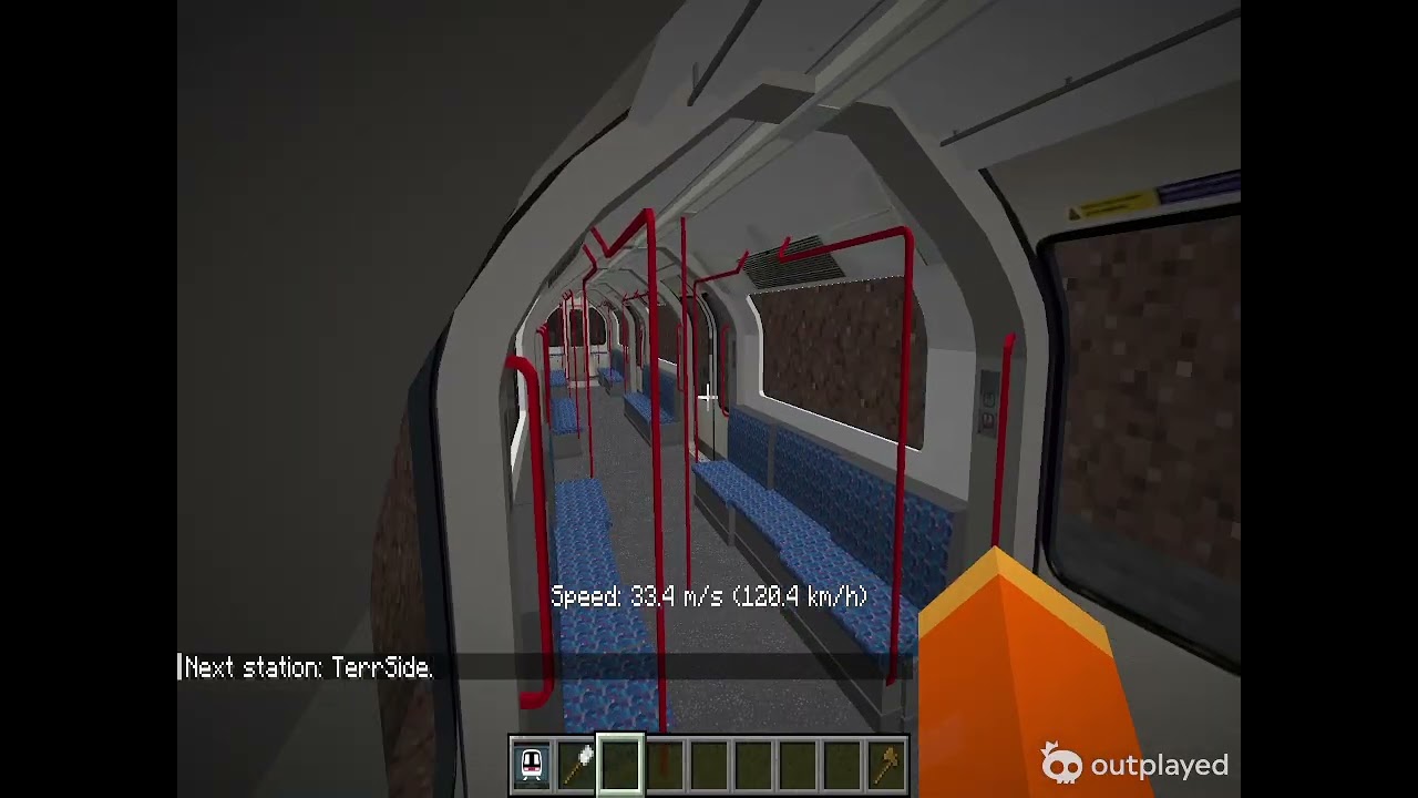 Minecraft Java MTR 1992 Stock Central Line Trains