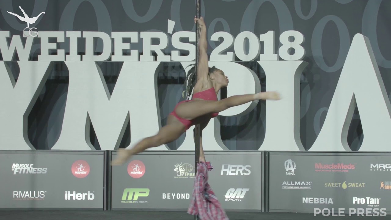 Ashley Fox: OG Pole Fitness at Olympia, 3rd Place (2018)