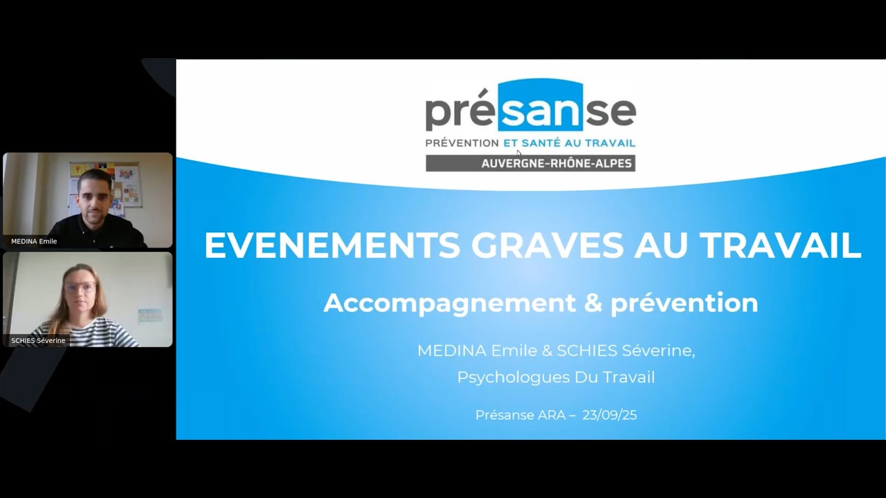 Gestion des événements graves : votre SPSTI peut vous accompagner