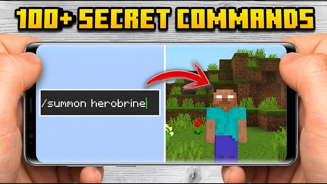 All Commands in Minecraft Pocket Edition | Minecraft Pocket Edition All Commands