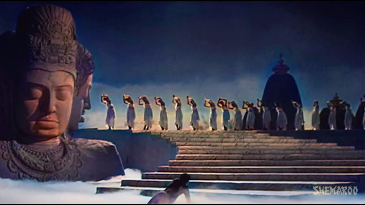 Colorized Version of Tere Bina Aag Yeh Chandni - Aawara (1951)