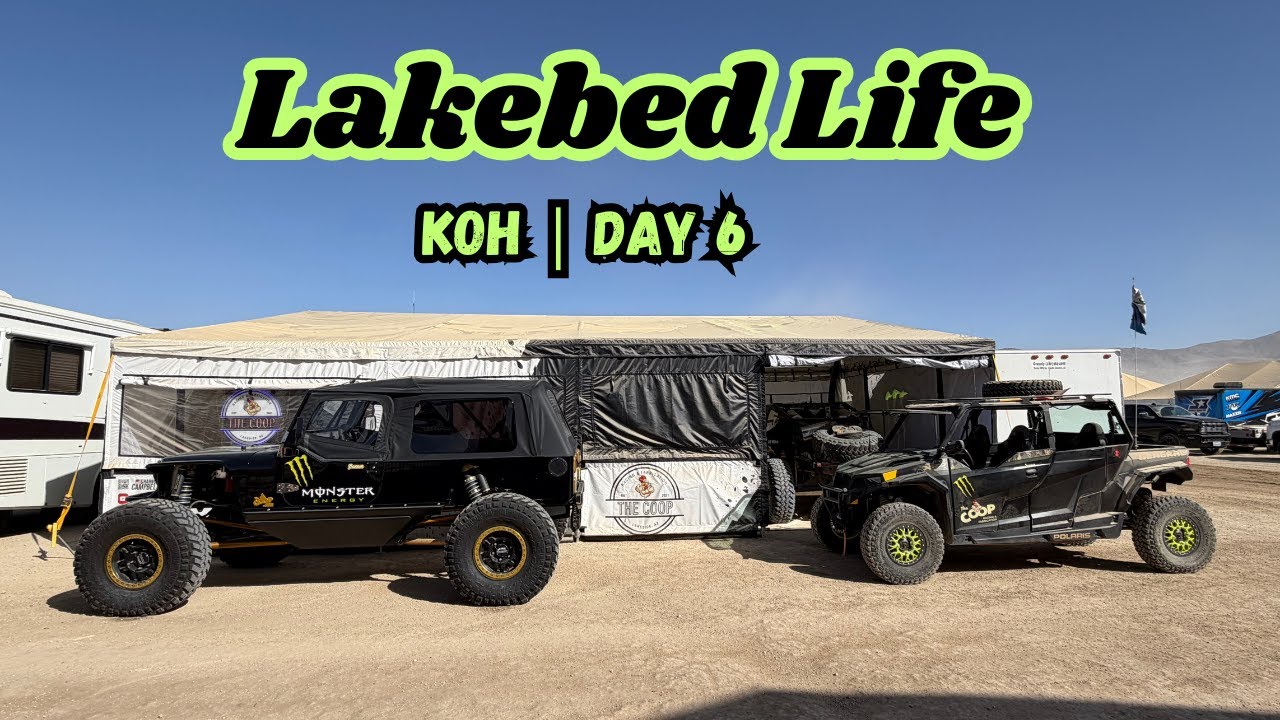 Lakebed Life | King of the Hammers with Shannon & Jess - Day 6