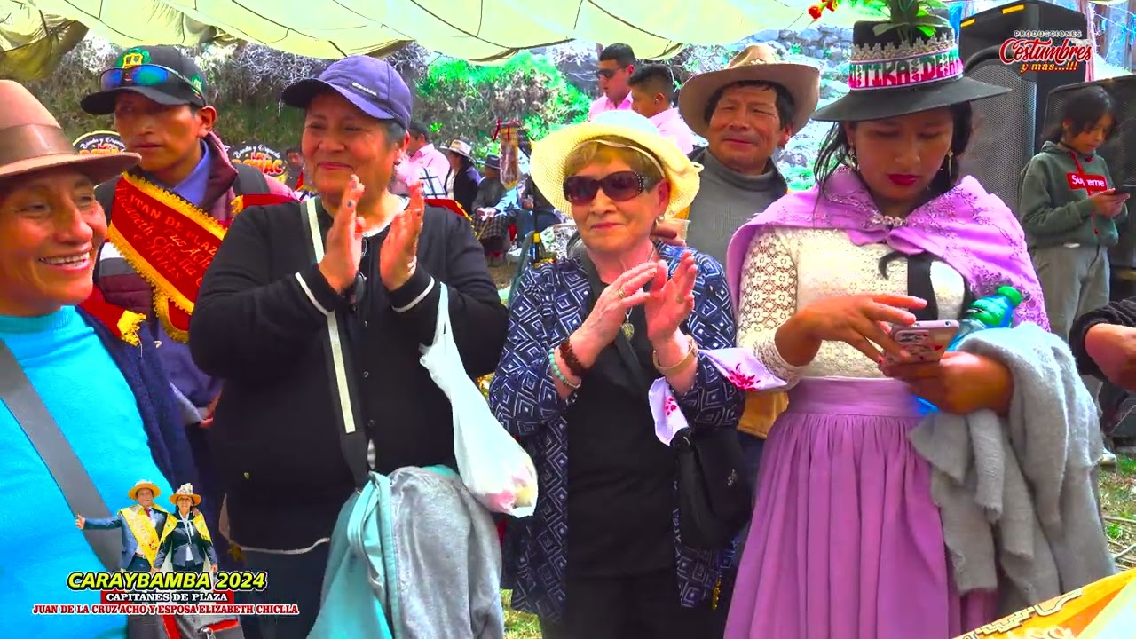 CARAYBAMBA 2024 PARTE 04 FIESTA PATRONAL EN HONOR A LA VIRGEN DEL ROSARIO FAM: ACHO CHICLLA