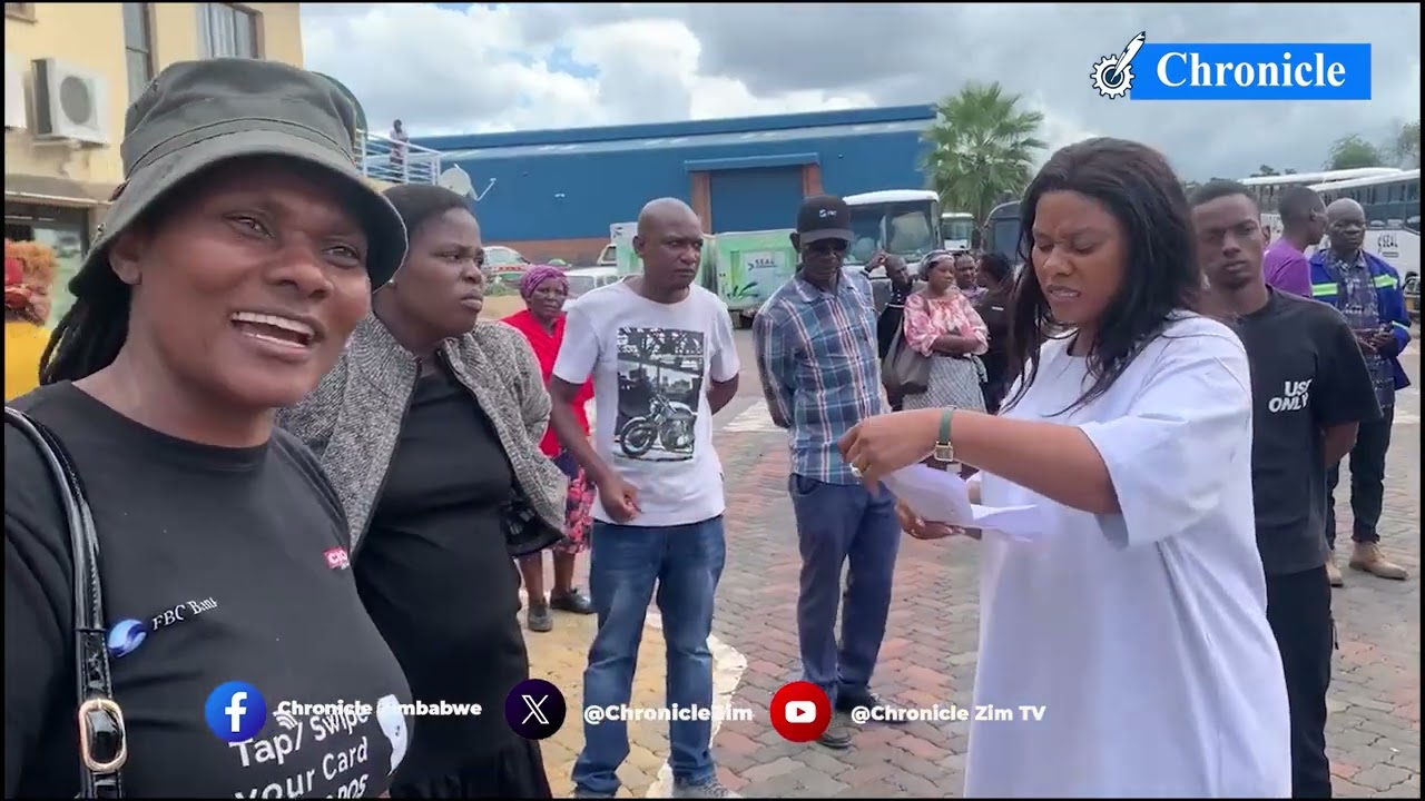 Scenes at Nyaradzo Funeral Parlour where a funeral service for Cassandra Hove is supposed to be held