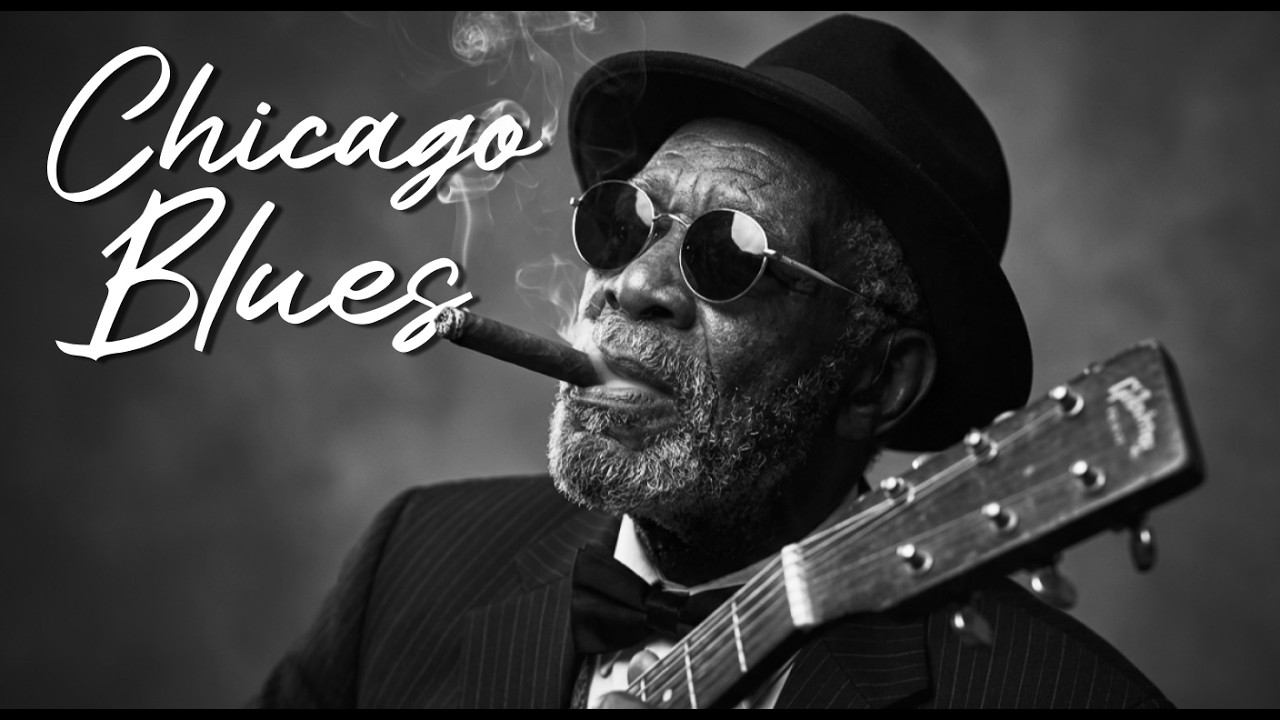 Midnight on the South Side – Soulful Chicago Blues Beneath the City Lights