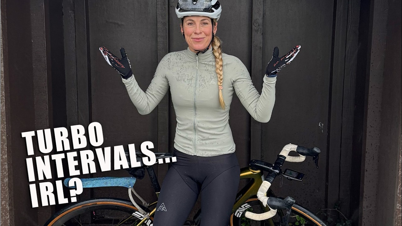 I Took My Turbo Trainer Intervals Outside… in a British Winter