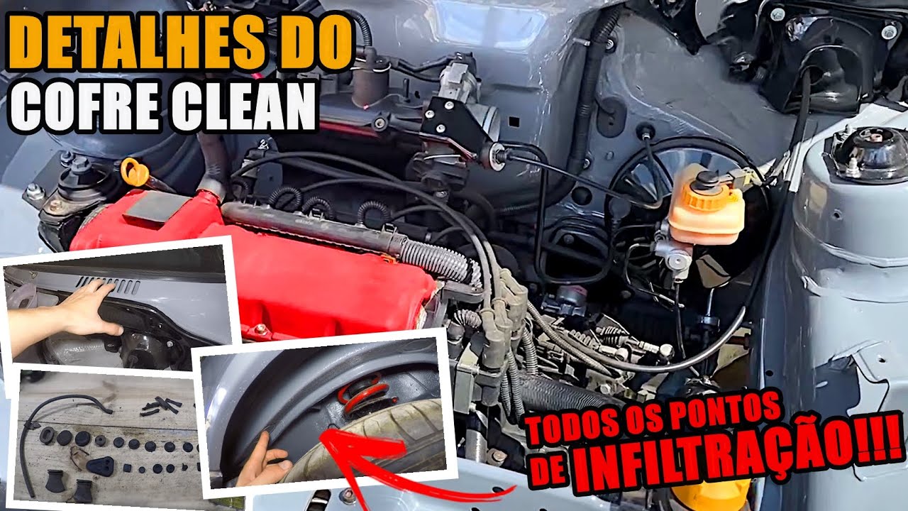 PEQUENOS DETALHES DO COFRE CLEAN DO UNO!! - REVELANDO TODOS OS PONTOS DE INFILTRA&Ccedil;&Atilde;O DO COFRE UNO