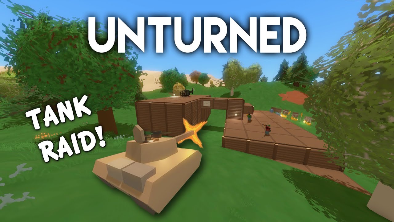 Unturned | Tank Raid! (PVP Survival)
