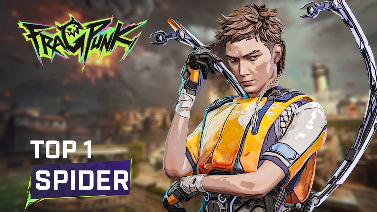ЛУЧШИЙ ИГРОК МИРА ПО ИГРЕ SPIDER! six - FRAGPUNK PRO GAMEPLAY