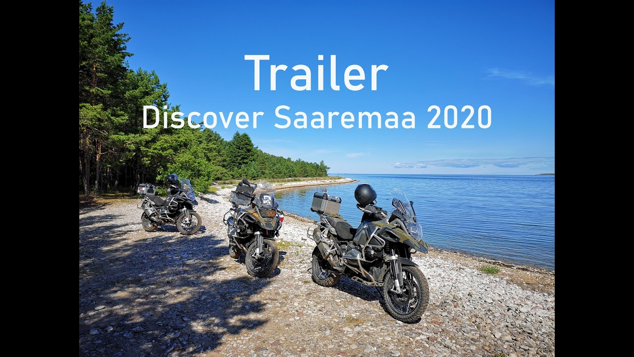 Trailer Discover Saaremaa 2020 | BMW GS Offroad in Estland