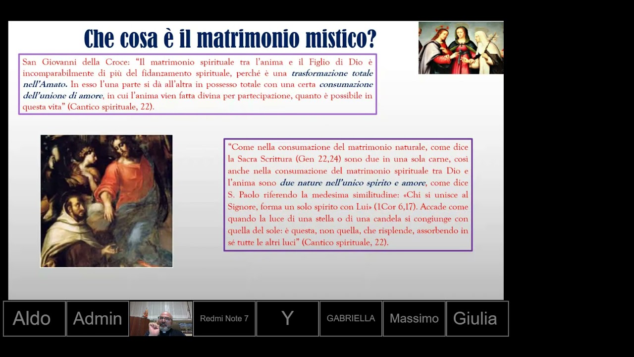 IL MATRIMONIO MISTICO NELL'ESPERIENZA SPIRITUALE DI LUISA PICCARRETA