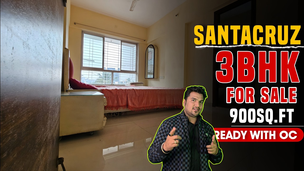 3BHK Flat Urgent Sale At Santacruz Mumbai / Ready To Move With OC #mumbai #santacruz