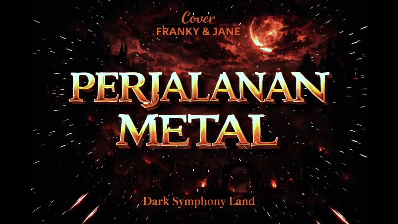 Franky & Jane - PERJALANAN | Dark Symphony Metal #coverlagumetal #metal #coverlagu #music 