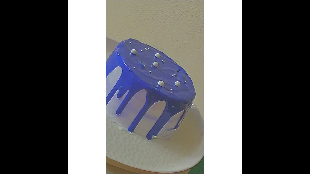 How to drip the perfect drip- cake full dripping technique.