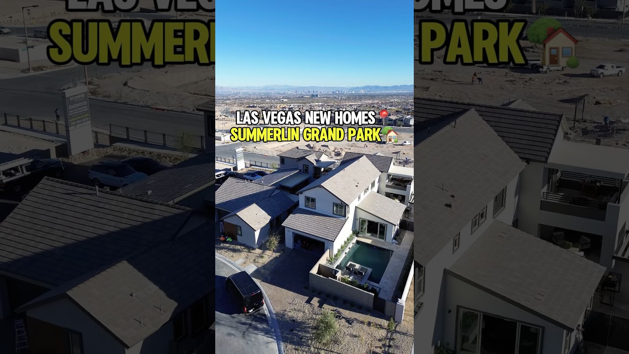 Совершенно новые дома Summerlin Las Vegas продаются в Эджвуде от TriPointe Homes